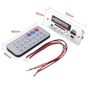 Dc 5V Usb Tf Radio Wireless Mp3 Player Decoder Board Audio Module Red Digit K1D8