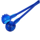 Plastic Blue 2 in 1 Magnetic Hammer Knock Massager Back Scratcher E6F6