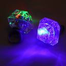 1Pc LED Flashing Light Up Glowing Finger Ring Toys Christmas New Year Party T3C
