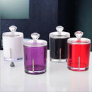 Cotton Swab Holder Organizer Box Storage Box Container Case  Black