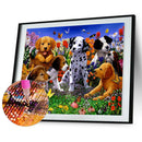 Animal 5D DIY Full Round Drill Diamond Painting Cross Stitch Mosaic (C1400)