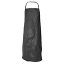 Waterproof apron PU bib apron kitchen apron PU leather protective apron bla G6U4