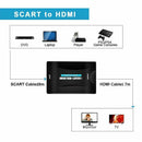 Scart to HDMI 1080p 60Hz SCART Adapter Plug and Play Analog to Digital Conv