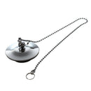 1.75 Inch Chrome Bathroom Bath Plug with 420mm Ball Chain J5Y4