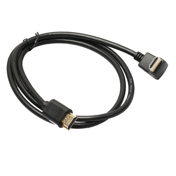1.4 Version HDMI Cable with 90 Degree Angle Supports for PS4 TV DVD 1m #gib