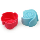 10pcs Muffin Chocolate Rose Flower Cup Cake Mold Cookie Silicone Baking Mould