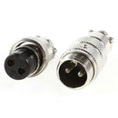16 mm screw GX16-2 pin male connector female plug aviation 250 V 5 A L4P3