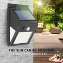 Solar Lights Outdoor Motion Sensor Separable Waterproof Garden Lamp (40LED) A