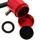 Motorcycle Brake Master Cylinder Fluid Reservoir Clutch Tank Oil Cup Red