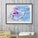 5D DIY Full Drill Diamond Painting Fish Embroidery Mosaic Kits Home Decor