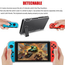 For Switch Protector Accessories Kit Bag Case Joy-Con Grips Screen Guard Cloth
