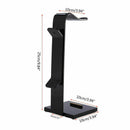 Universal Earphone Headset Hanger Holder Headphone Desk Display Stand fdf RZS