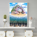 5D DIY Full Drill Diamond Painting Sea Island Embroidery Mosaic Craft Kit