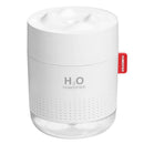500ml 7 Color LED Ultrasonic USB Humidifier Essential Oil Diffuser (White) A