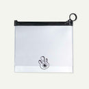 Clear PVC Waterproof Makeup Bag Transparent Travel Cosmetic Wash Pouch (M) A