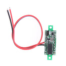 0.28inch LCD Two Wire 2.5-30V Red LED Digital DC Voltmeter Panel Meter A