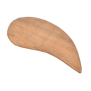 1PC Fragrant Wood Massager Small Leaf-shaped Wooden Scraper Tool Body Care S.kz