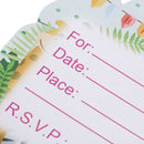 10pcs Safari theme invitations cards kids birthday wedding party invitati FE MO