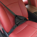 Kid Car Seat Belt Triangle Safety Holder Seat Cover Neck Protection (Black