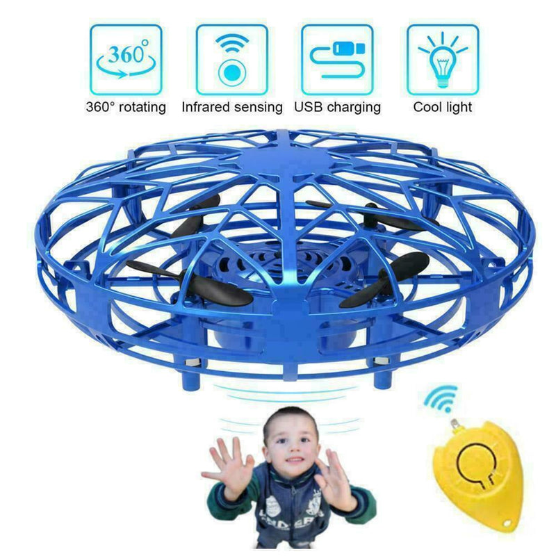 Mini Drones 360Â° Rotating Smart Mini UFO Drone For Kids Toys Favor Xmas Fly R1E9