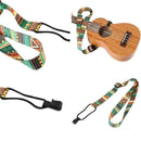 Ethnic Styles Colorful Ukulele Strap Thermal Transfer Ribbon Durable Belt G S6J3