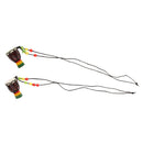 2 Pcs Djembe Pendant African Drum Jewelry Necklace for Children Gift C