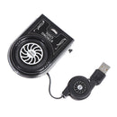 USB Notebook Laptop Cooling Cooler Fan Pad Mini Air Extract Flexible Externa Hn