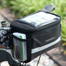 Bike Bicycle Cycling Outdoor Front Basket Pannier Frame Tube Handlebar Bag