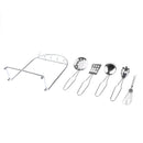 Kids Kitchen Utensil Set A -6 Stainless Steel Cooking Utensils for Role Play
