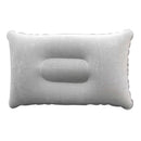 Portable Travel Sleep Pillow Inflatable Outdoor Camping Tent Pillows (Gray) A