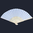20 x Fan Fabric Gift Bag Bamboo Bone + Silk Fabric wedding favors dance wri