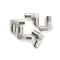 5PCS Right Angle TV Aerial F Connector Adapter RF Coaxial TV Cable Male M&LJ
