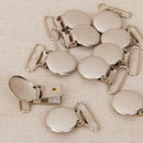 10Pcs Metal Pacifier Suspender Clips Holders for DIY Sewing Craft 2.5cm