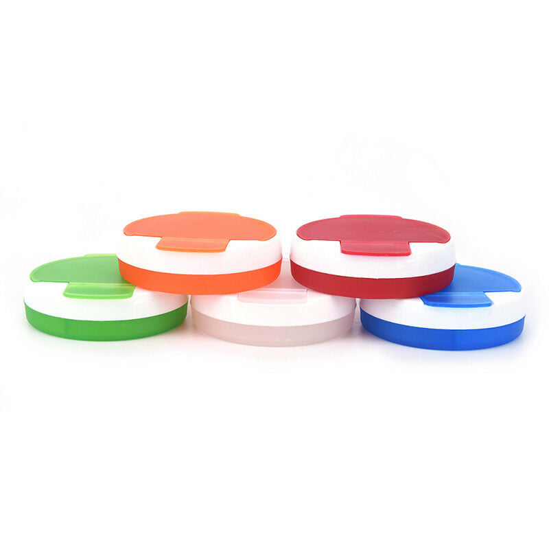 Travel 4 compartment dispenser case pill box medicine tablet holder organizer Gw