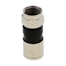 10 Pieces F Type Compression Snap Seal Plug Connector Sky Satellite TV Cable