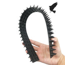 Gates Anti Climb Fence Wall Spikes Garden Bird Burglar Prickle Strips Black
