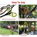 Outdoor Camping Lanyard With Hook, Camping Rope Outdoor Storage Rope Outdoo F5S8