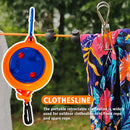 Drying Rack Hotel Hanging Laundry Indoor Outdoor Retractable Clothesline Travel