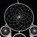 Five-rings Dream Catcher Wall Hanging Home Car Decor Craft
