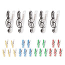 Durable Music Stationary Music Score Clip for Musical Lovers 10 Pcs of Pack