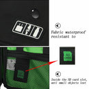 Zipped Travel Cable Organiser Bag Case For Digital Devices USB Cable Hard Drive