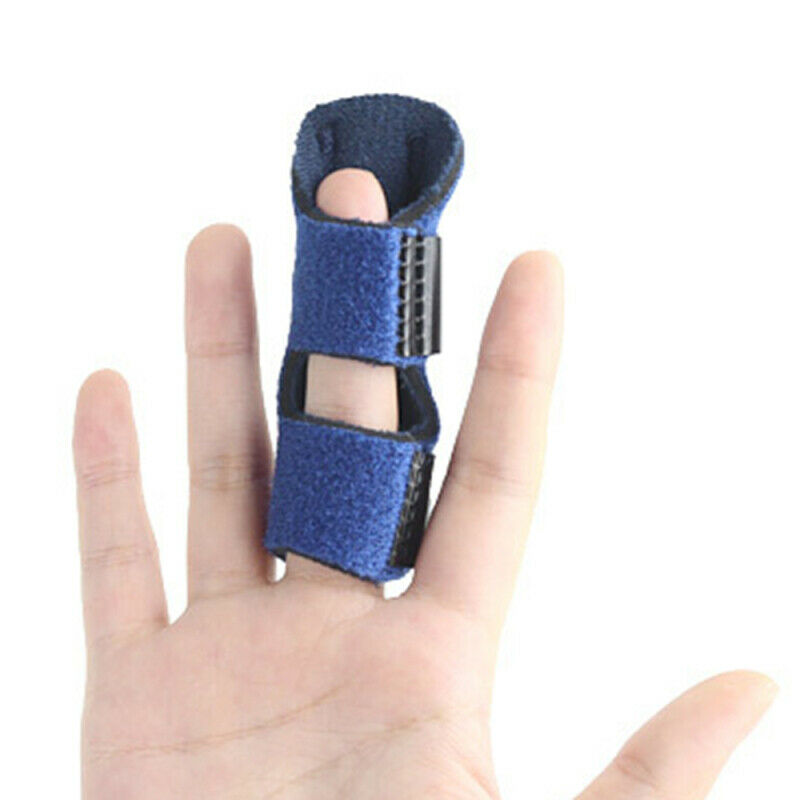 2x Adjustable Pain Relief Trigger Finger Splint Straightener Brace Corre IQA