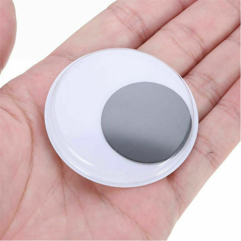 10pcs 40mm Big Black Wiggly Giant Googly Eyes For DIY Scrapbooking Hand Crafts