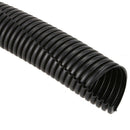 25 Ft 3/4inch Split Wire Loom Conduit Polyethylene Tubing Black Color Sleev