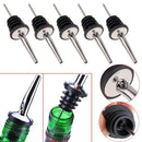Practical Stainless Steel Wine Olive Oil Pourer Dispenser Spout Kitchen Tools ES