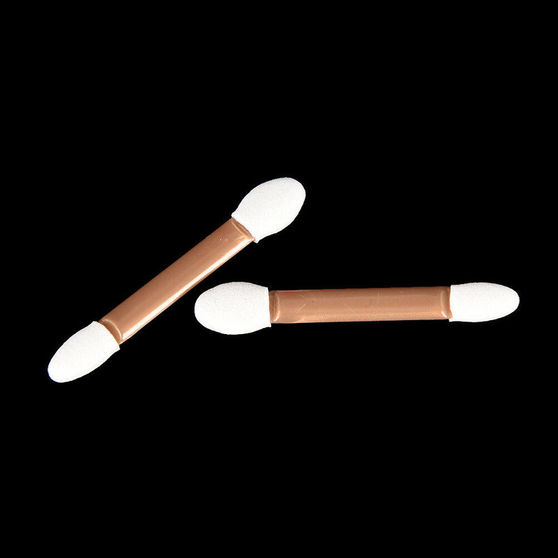 10x/Lot Makeup Double-end Eye Shadow Eyeliner  Sponge Applicator Tool BrusODE`US