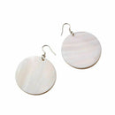 Round Dangle Earrings Beach Shell Romantic Earrings Fashion Style Accessori Z5Q3