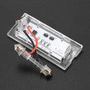 Pair Error Free LED Number License Plate Lights Lamp For BMW X5 E53 X3 E83