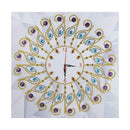 DIY Special Shaped Diamond Painting Flower Wall Clock Craft Embroider Decor