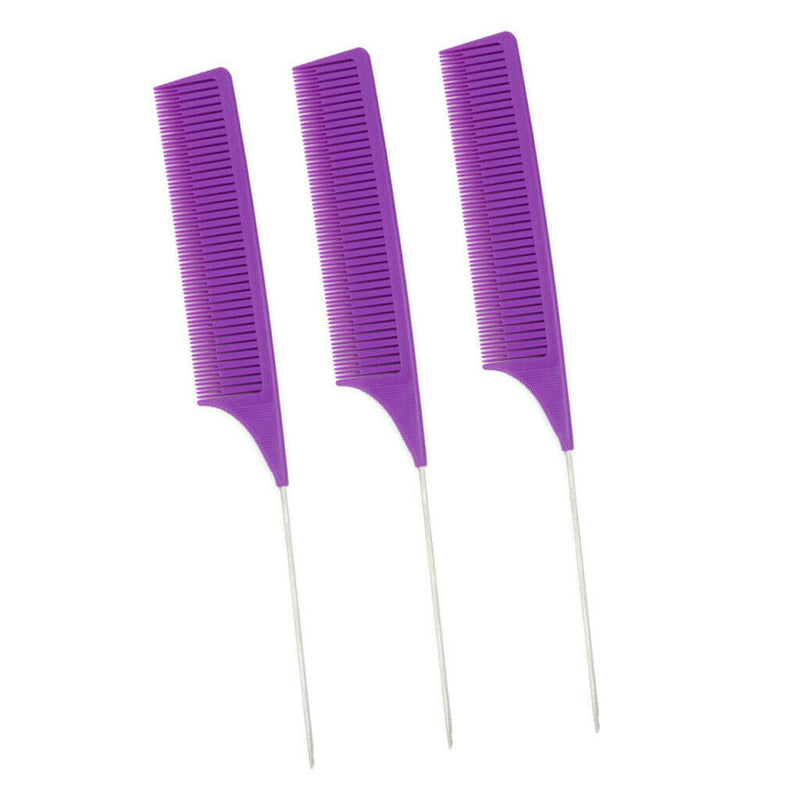 Professional Sectioning Weaving Highlighting Foiling Hair Combs Styling Comb